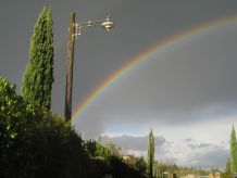 Toscana, regnbue
